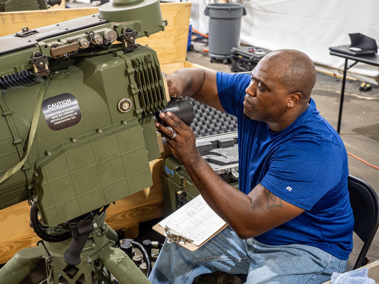 Man doing maintenance